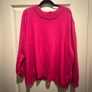 Hot Pink Target Who What Wore Sweater size 4x